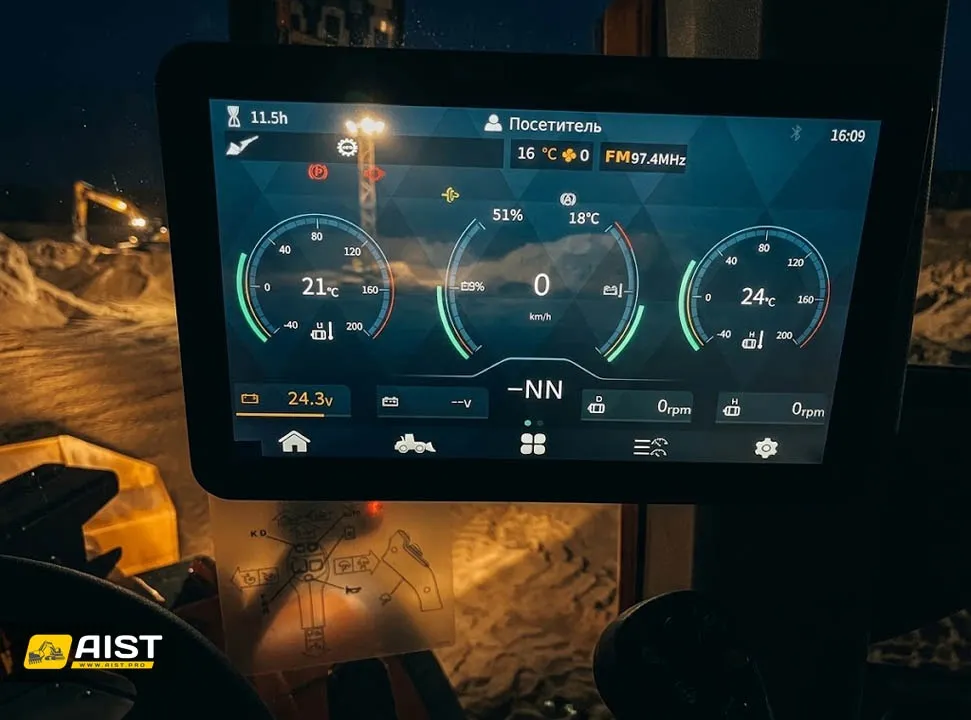 LiuGong 838TE — силовая установка
